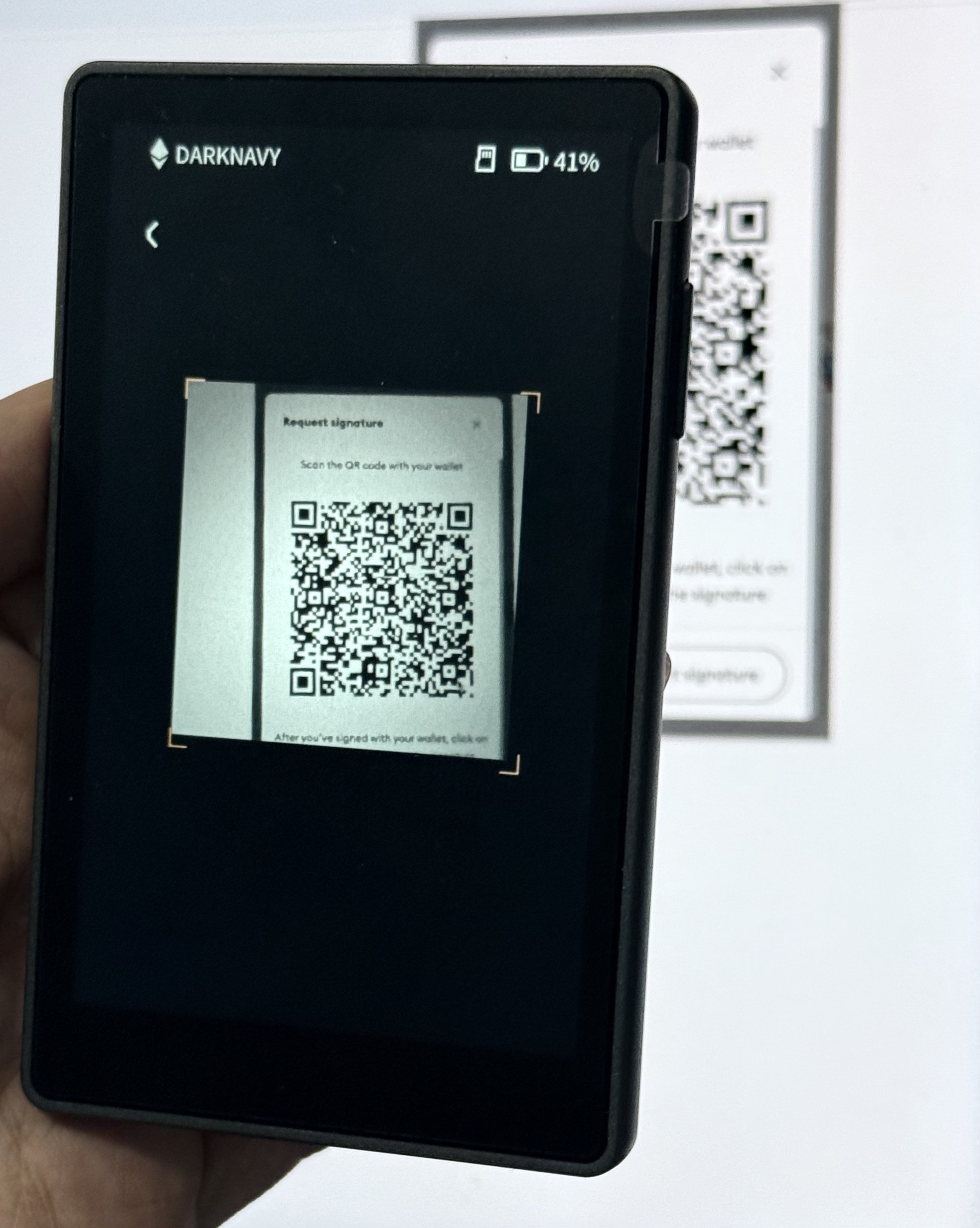 Using QR Code to obtain transaction information